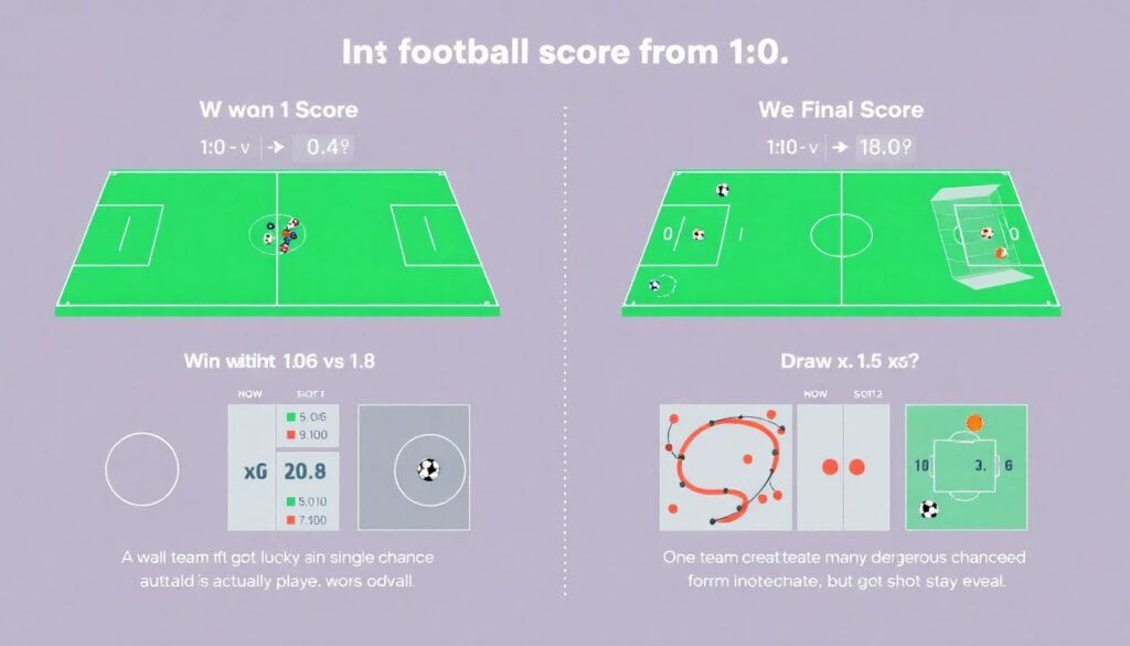 Глубокий разбор матчей: как xG влияет на итоговый счет - иллюстрация