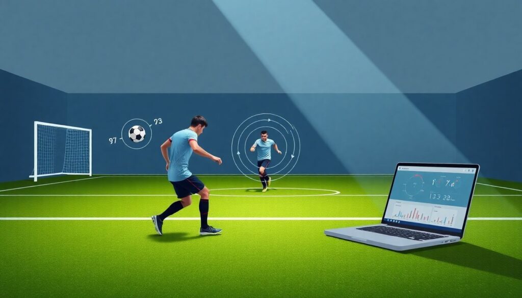 Разбор траекторий полета мяча: влияние скорости и вращения - иллюстрация