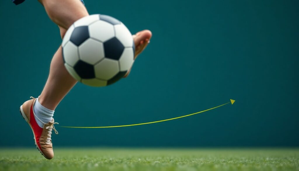 Разбор полета мяча: аэродинамика меча и траектория - иллюстрация