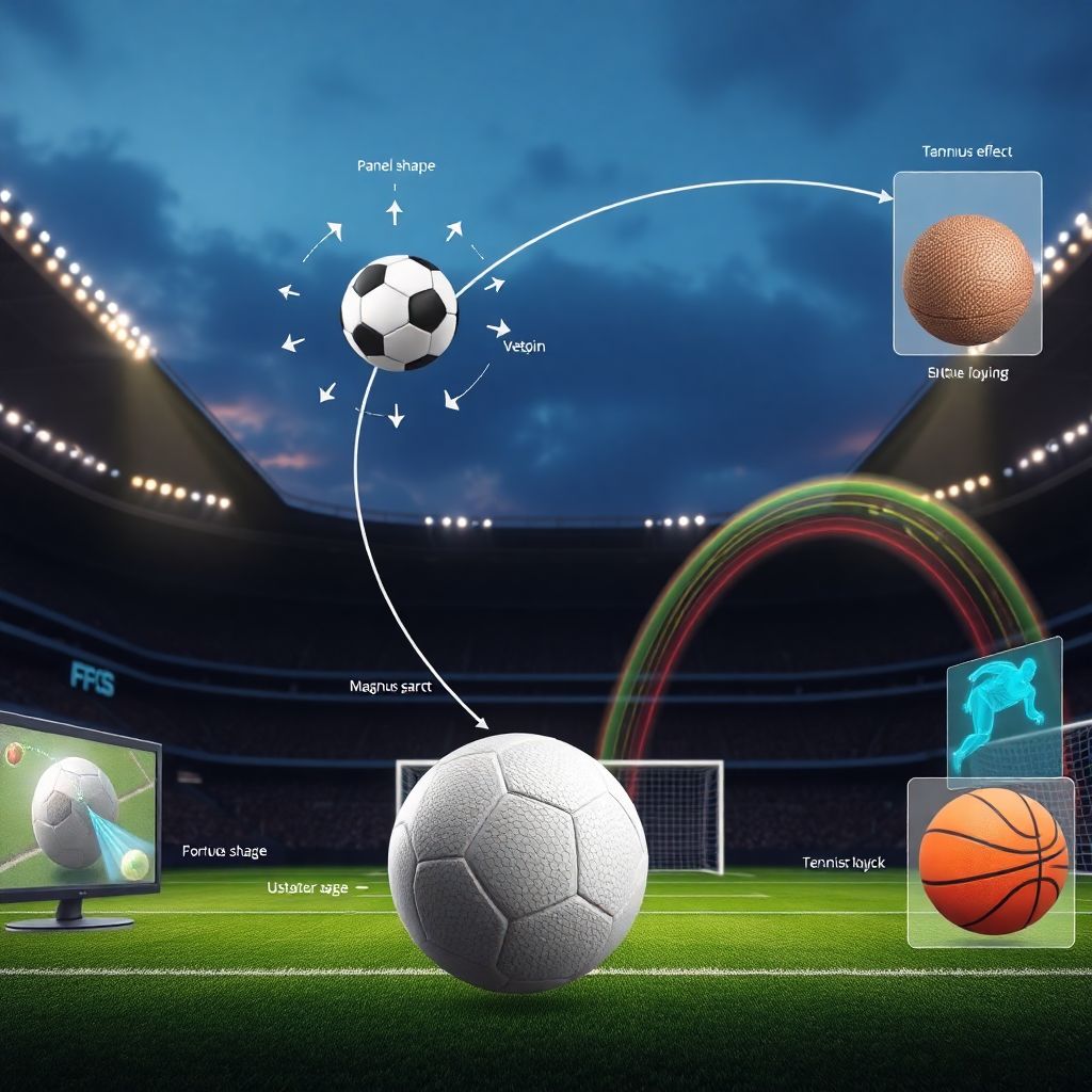 Аэродинамика мяча и траектория удара: подробный разбор полета