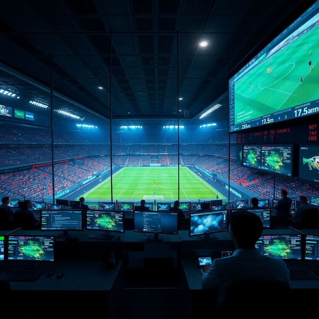 Системы видеодомика в футболе и их роль в анализе статистики матчей