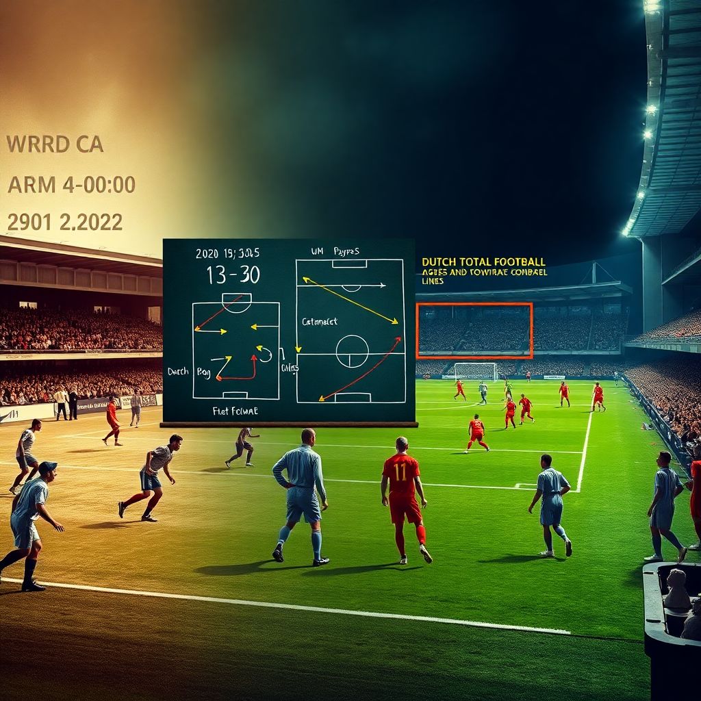 Тактические схемы в футболе: история развития и ключевые традиции