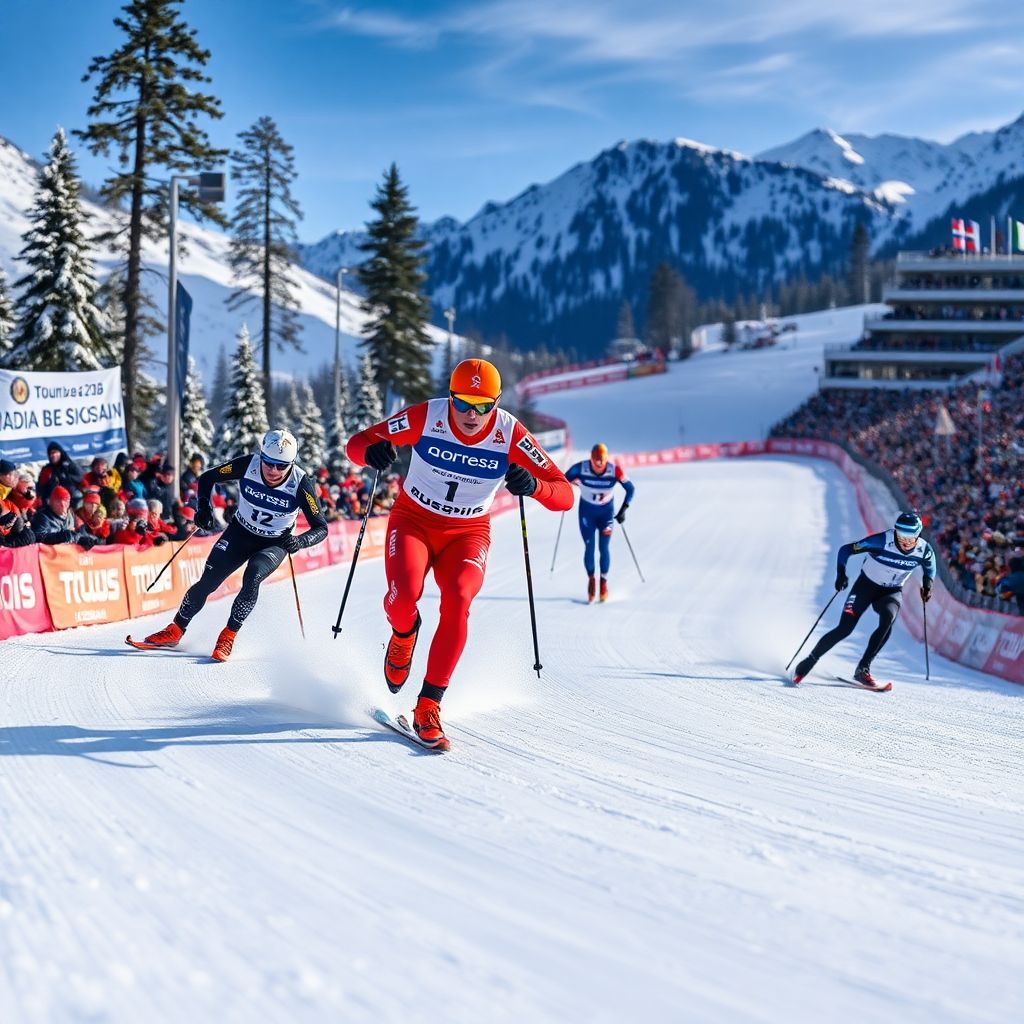 Тур де Ски: триумф Сергея Устюгова в стартовом спринте в Ленцерхайде