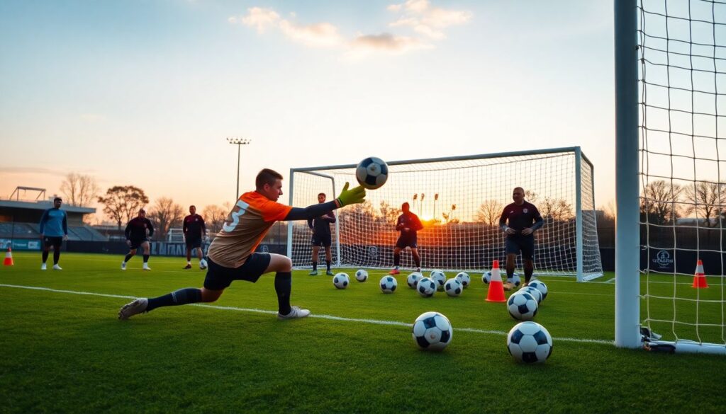 Как траектории полета мяча влияют на риск сейва вратарей - иллюстрация