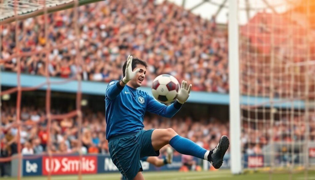 Как траектории полета мяча влияют на риск сейва вратарей - иллюстрация