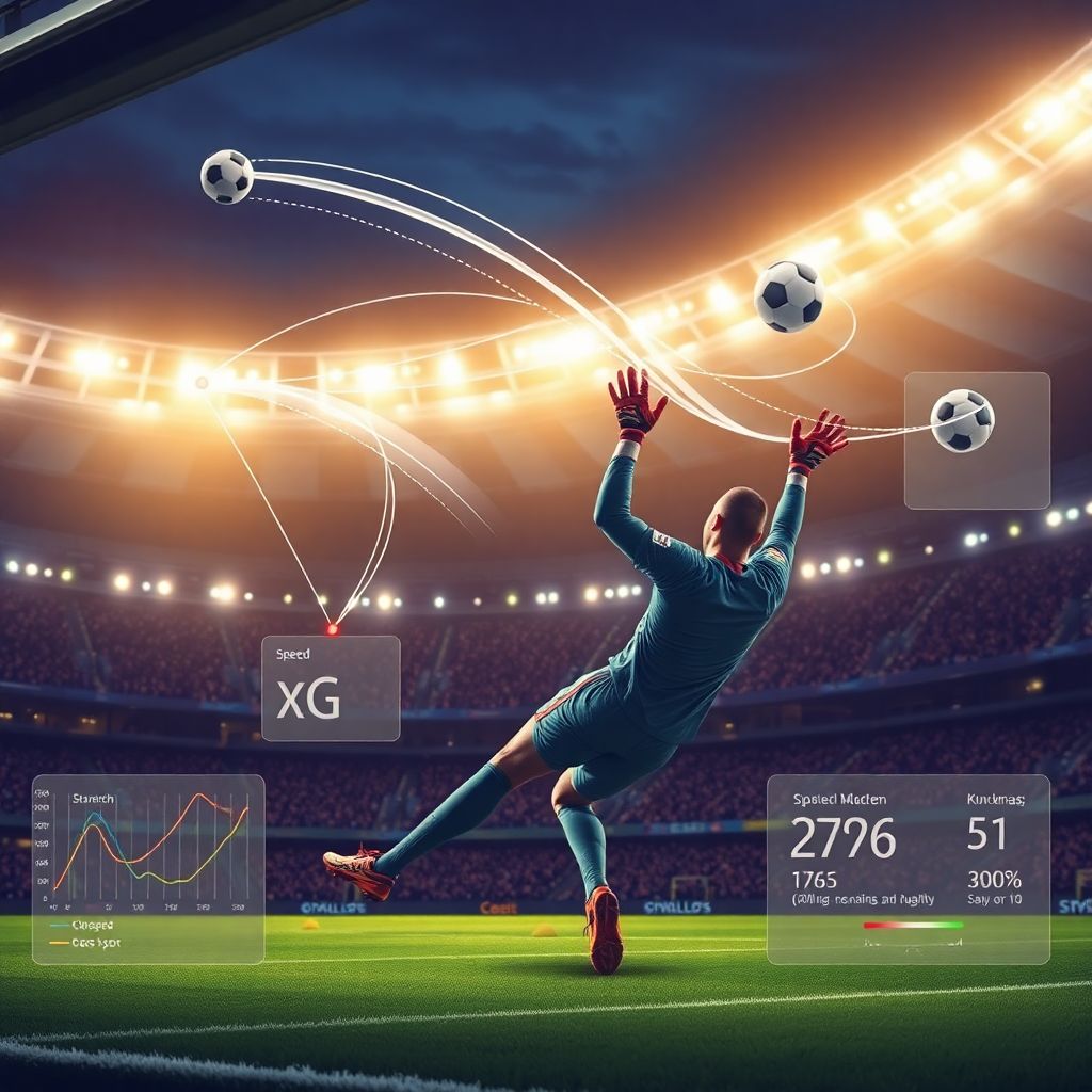 Как траектории полета мяча влияют на риск сейва вратарей в футболе