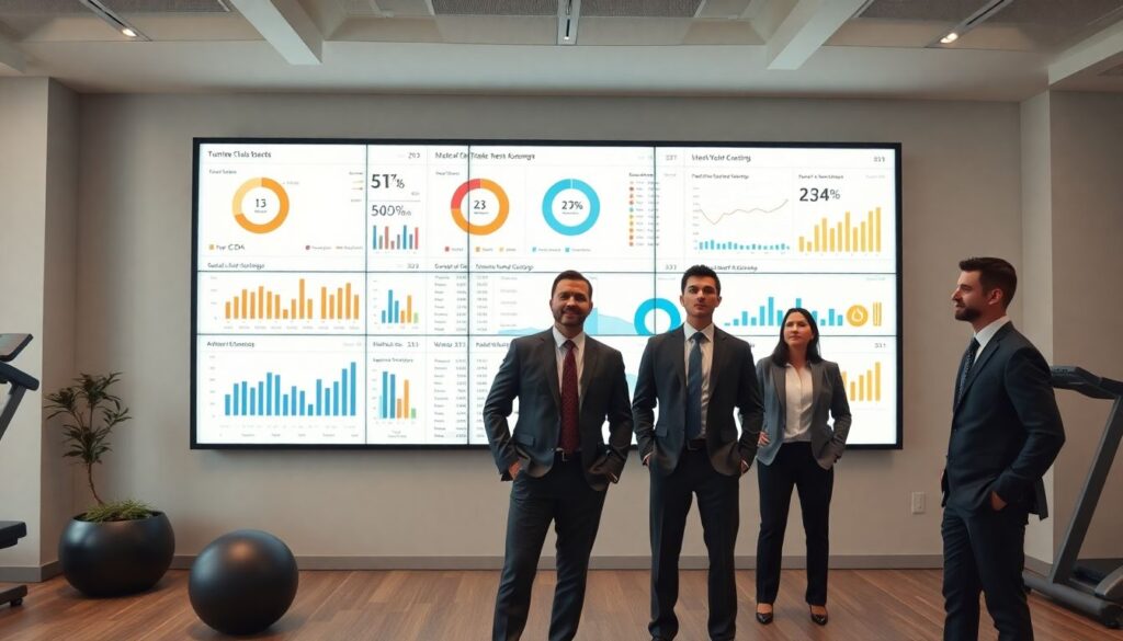 Построение дашбордов аналитика для руководителей клубов - иллюстрация