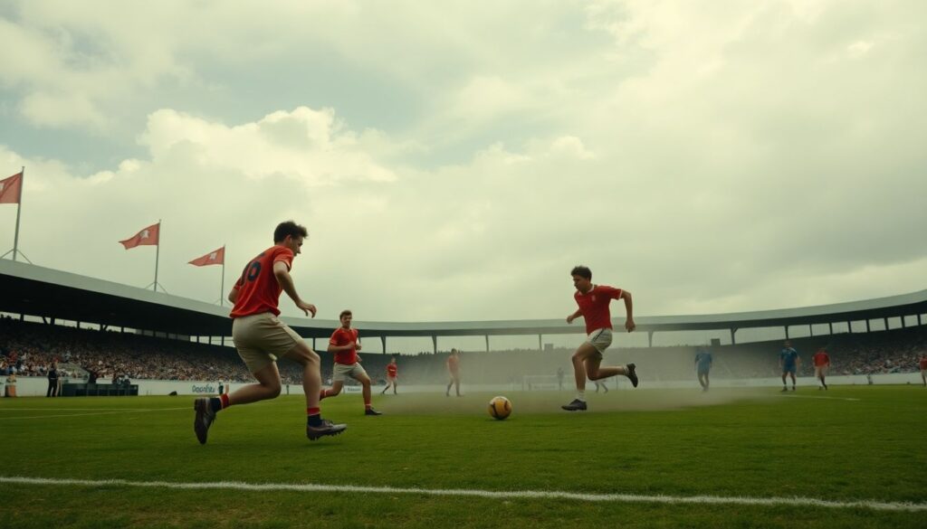 Как ветер и габариты поля влияют на траекторию удара - иллюстрация