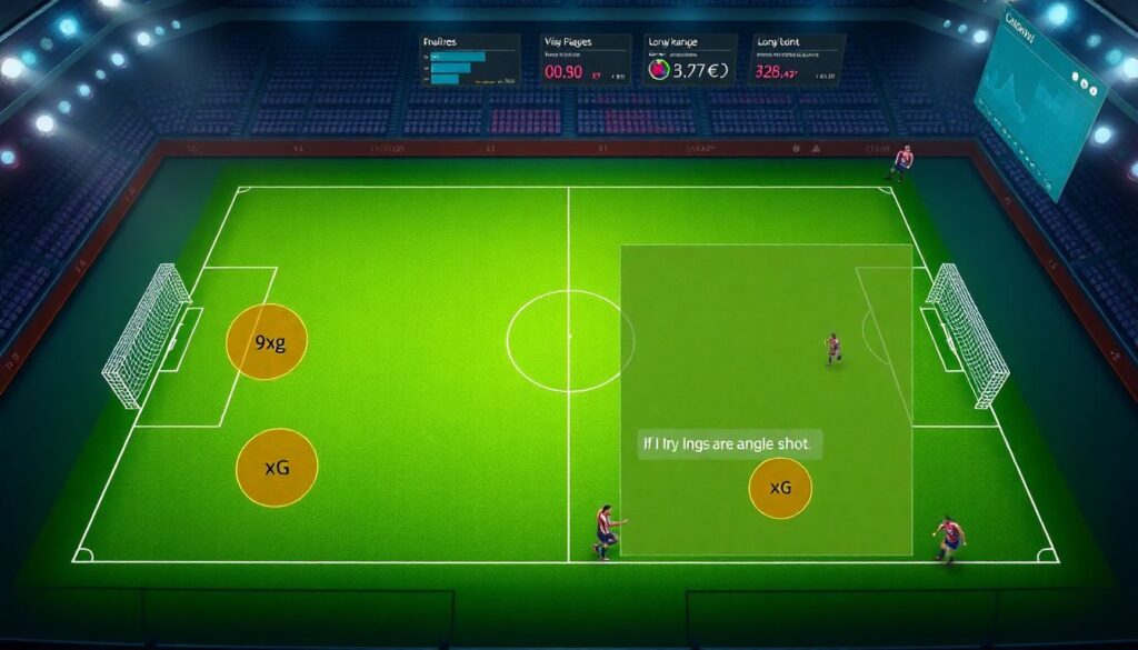 Как рассчитывается риск-вероятность пропущенного гола - иллюстрация