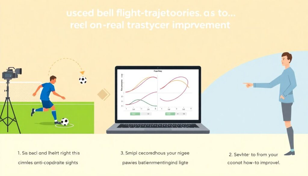 Как использовать траектории полета мяча для подготовки к матчам - иллюстрация