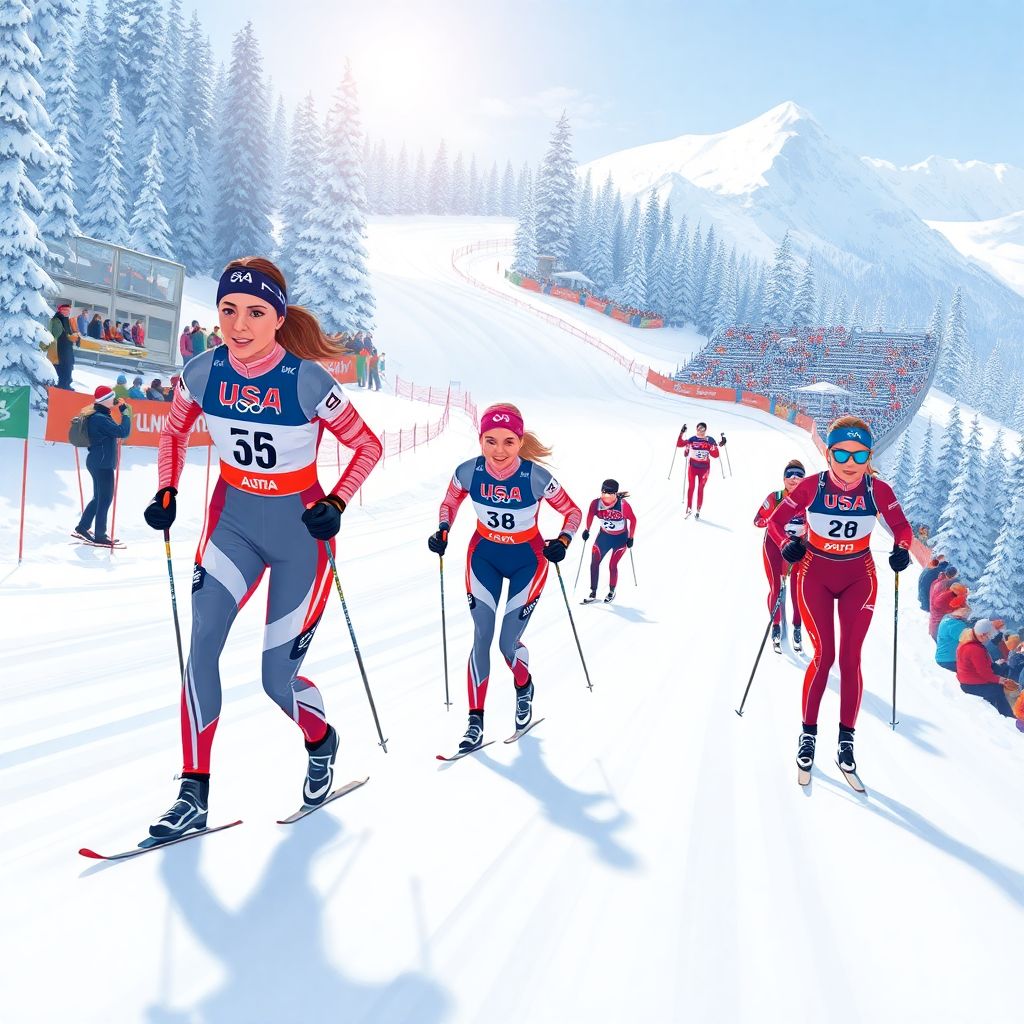 Дарья Непряева и Джесси Диггинс: итоги Тур де Ски 2025/26