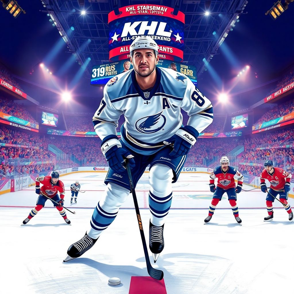 Вадим Шипачев из минского «Динамо» сыграет в Матче звезд КХЛ за Khl Rus stars