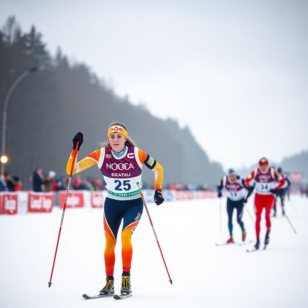 Дарья Непряева остановилась в четвертьфинале спринта в Фалуне на Кубке мира