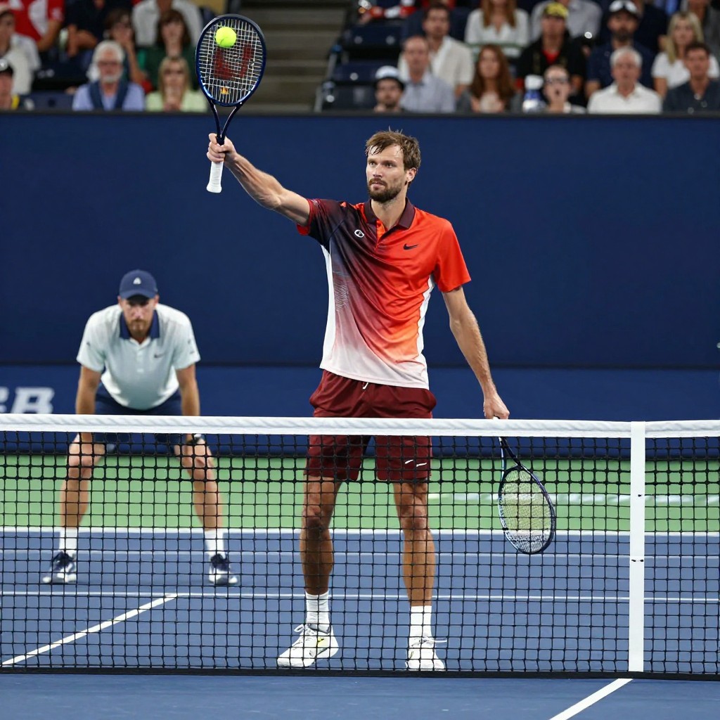 Медведев вышел в полуфинал турнира Atp в Ханчжоу и сыграет с Сафиуллиным