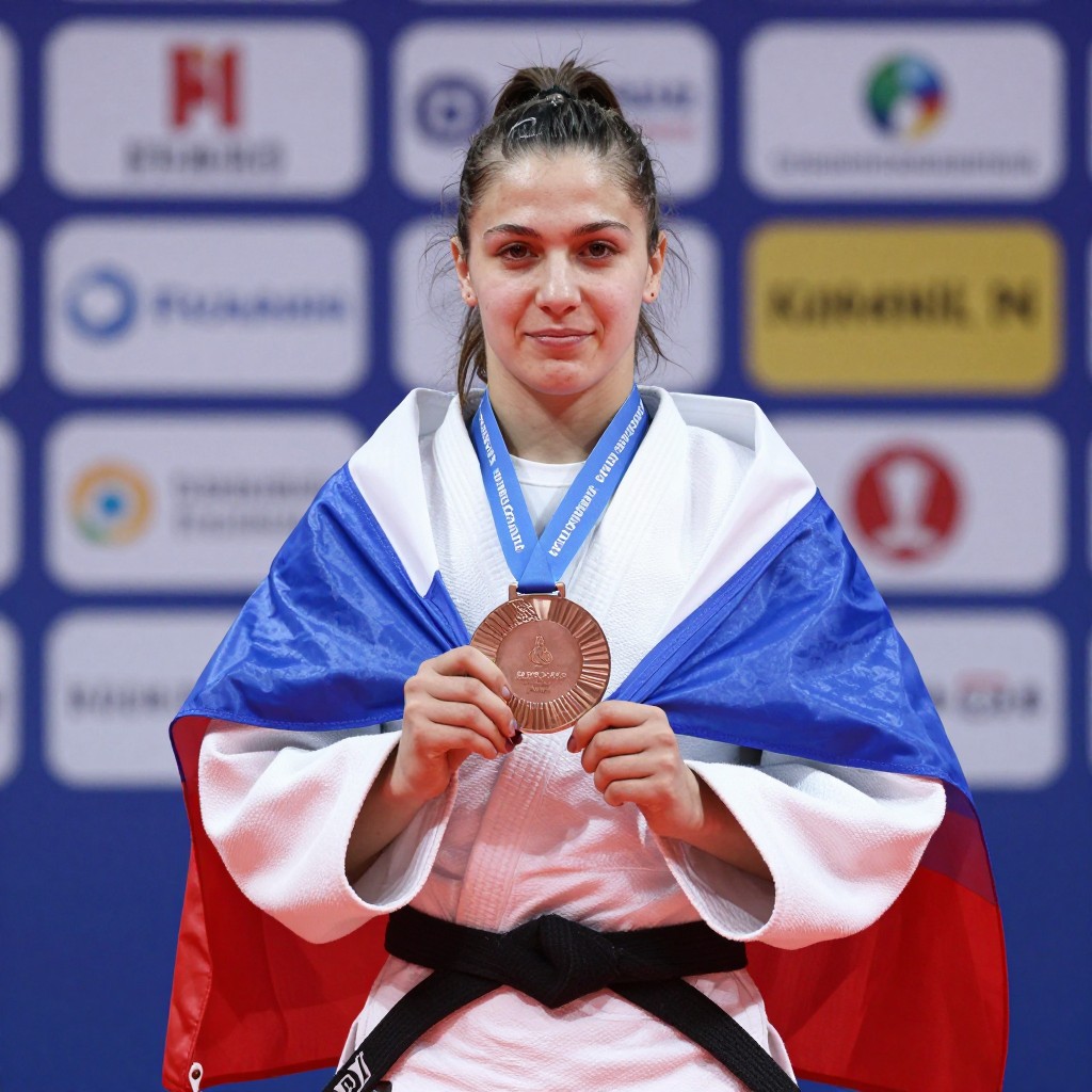 Сабина Гилязова завоевала бронзу чемпионата мира по дзюдо в Баку